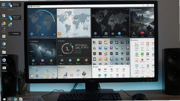 Rainmeter��������Ч��չʾͼ��չʾ����Ƥ�����Զ������
