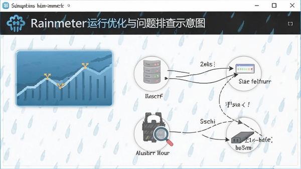 Rainmeter�����Ż��������Ų�ʾ��ͼ