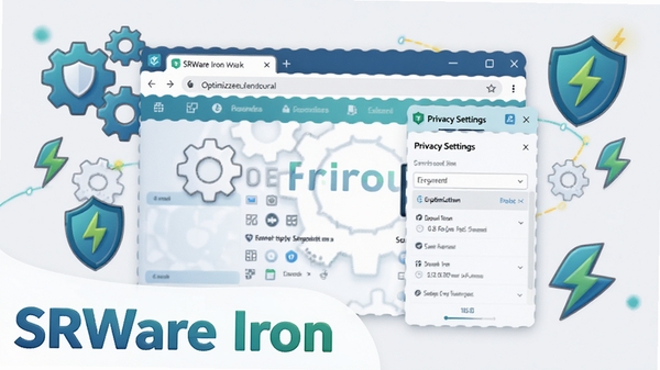 һ��չʾSRWare Iron�������Windows�������еĽ�ͼ���廭���������ж����ǩҳ����˽������壬��Χ�����ų��֡����ƺ�����ͼ�꣬����Ϊǳ��ɫ��ǿ���Ż��밲ȫ����������SRWare Iron������ɫ����������ʾ�����½ǡ�