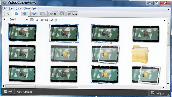 VideoCacheView����������Ƶ�ļ�������ļ����ڸ��Ƶ��ļ���