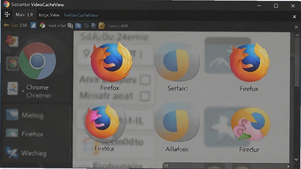 VideoCacheViewɨ������������棬��ʾChrome��Firefox�������ͼ��