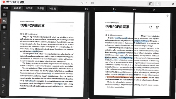 ����PDF�Ķ������ǩҳ�ͷ����Ķ����棬��ƪ��ͬ�ĵ�������ʾ����ǩ�������ɼ�