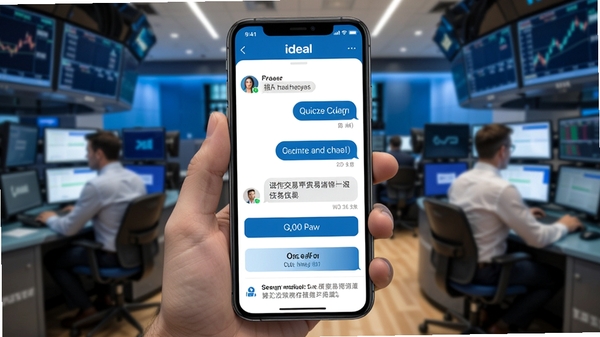 չʾiDeal��ʱͨѶ���ܵ��ֻ����棬��������Ա�Ի����ڡ����ۿ��ٷ��Ͱ�ť���Ϲ���ʾ��Ϣ������Ϊ�����ҳ������ɾ�רҵ��������ɫ������