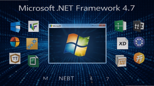 Microsoft .NET Framework 4.7 ���л�������ͼ������Ϊ�������ִ���������������Windowsϵͳ���ڣ���Χ���Ƹ�������ͼ�꣬������Ƽ�����������Ⱦ