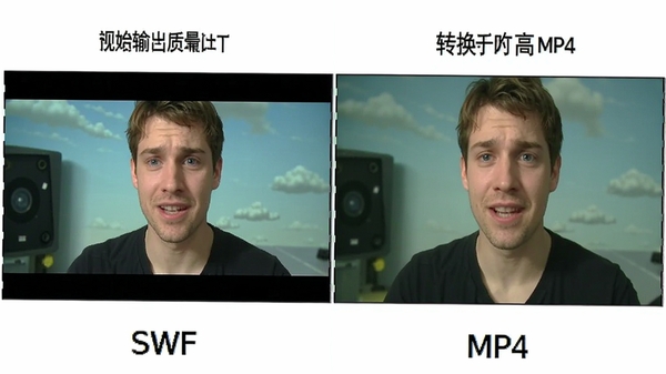 ��Ƶ��������Ա�ͼ�����ΪԭʼSWF���棬�Ҳ�Ϊת����ĸ���MP4���棬ϸ�������ɼ���ɫ������