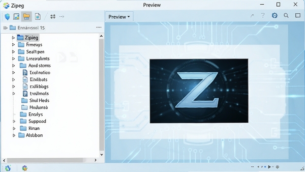 Zipeg����������չʾ�����Ϊ�ļ������Ҳ�ΪԤ�����ڣ�����Ϊǳ��ɫ�Ƽ��У�ͼ��������������������