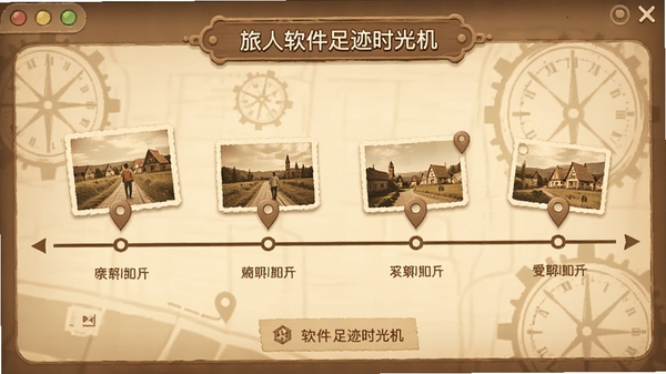 ���������㼣ʱ������棬չʾʱ�����ϵ���Ƭ��ص��ǣ������ܰ�����л����˾����