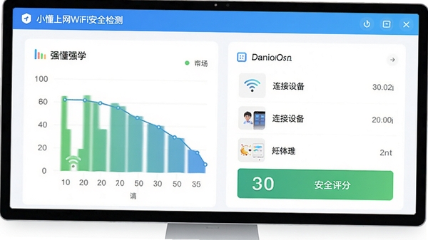 С������WiFi��ȫ�����棬��ʾ�ź�ǿ��ͼ���������豸�б�����ȫ���֣�����������רҵ