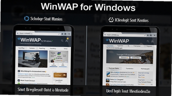 WinWAP for Windows�������䲻ͬ�ƶ���ҳ�ĶԱ�ͼ