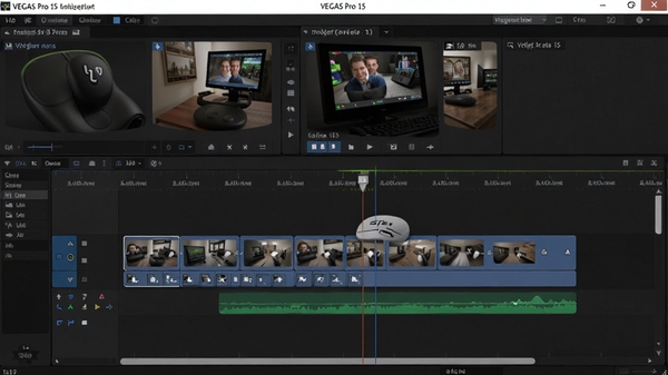 VEGAS Pro 15���ܼ����������棬�����ק�زģ��������Ч��������ʱ���߱༭
