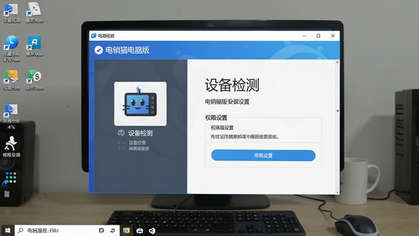 ����è���԰氲װ���ý��棬չʾ�豸����Ȩ�����ã�����Ϊ���滷������ʾ����