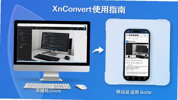 XnConvertʹ��ָ�ϲ�ͼ��չʾ���Զ˲����������ƶ�����ҳ��Աȣ�ǿ����ƽ̨�����ԣ�����Ϊ������ɫ����ͻ��ʵ�ü��ɡ�