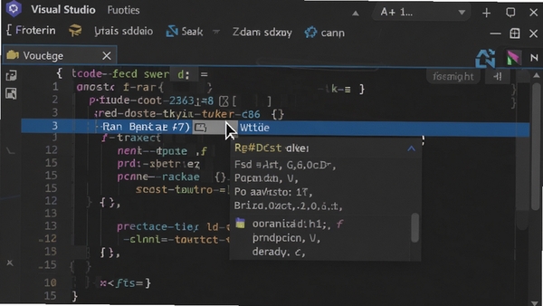 Visual Studio������ʾ���ܽ��棬�����ͣ�ڷ�������ʾ�����ĵ��������ɫ������������ɫ����