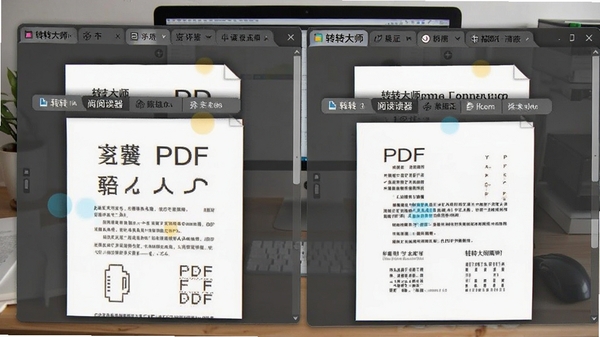 תת��ʦ�Ķ������ǩҳͬʱ�򿪶��PDF�ĵ��Ľ�ͼ��ÿ����ǩҳ��ʾ��ͬ�ļ��������涥����ǩ�������ɼ�������Ϊ�������泡��