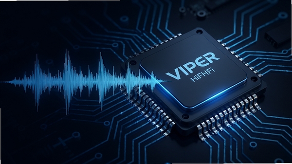 VIPER HiFi������Ƶ���빦��ʾ��ͼ����Ƶ������оƬԪ�ؽ�ϣ��߽��������ʿ��ӻ�����ɫ�Ƽ�ɫ��