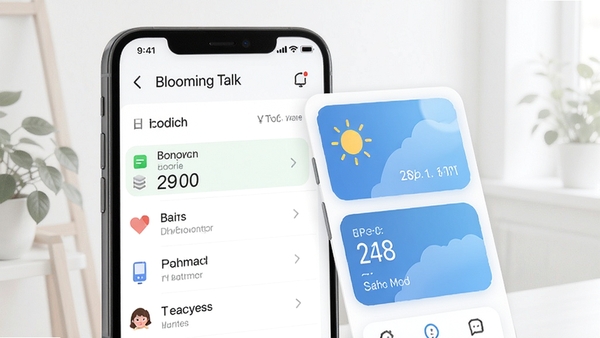 Blooming Talk�������ֹ���ʾ��ͼ���ֻ�������ʾ�ճ��б���������Ƭ�������ɾ�������ͼ������������Ч�ʹ������ԣ��ʺ����ڹ���˵����ͼ