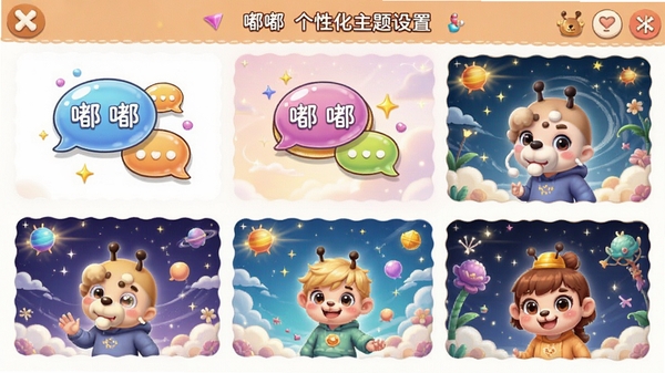�ླྀ��Ի��������ý��棬չʾ���־������ݺ����ⱳ������������֧���Զ���