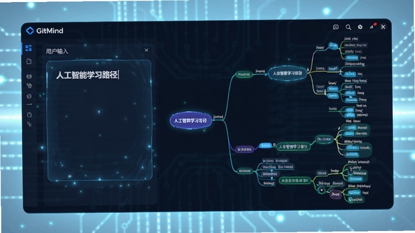 GitMind��AI���ܽ��棬���Ϊ������û�����