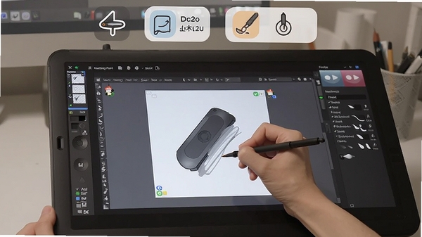 MediBang Paint Pro������ʾ���ֲ�ʹ����λ���ڻ����ϻ��ƣ���Ļ��ʾͼ��ͱ�ˢ���ã������в�����ʾͼ��