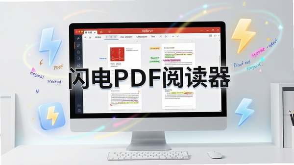 һ���ִ���Լ���ĵ������泡������Ļ�ϴ�������PDF�Ķ��������棬������ʾ���PDF��ǩҳ�Ͳ�ɫ��ע����Χ����͵Ĺ�Ч��������״��ͼ��Ԫ�أ���������������ͻ���������ơ�����PDF�Ķ�����