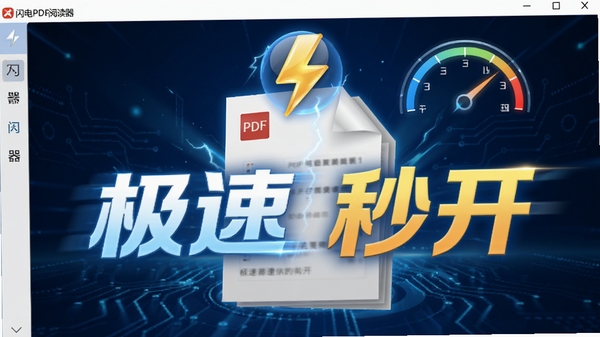 ����PDF�Ķ������������ͼ��չʾһ���޴��PDF�ļ����ڱ�˲��򿪣��ļ��Ϸ�������ͼ����ٶ��Ǳ���Ԫ�أ�����Ϊ�Ƽ�����ɫ����ͻ�������١��͡��뿪������