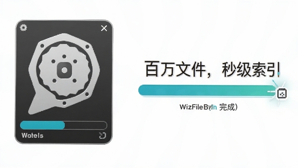 WizFile������������ʾ��ͼ����ʾӲ��ɨ�������˲����ɣ��Ա߱�ע�������ļ����뼶�����������������