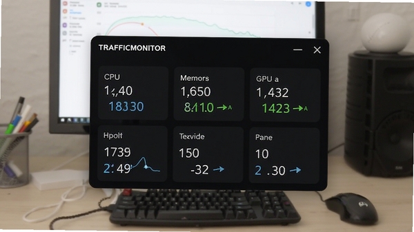 TrafficMonitor������չʾCPU�ڴ�GPU�¶ȵȼ������