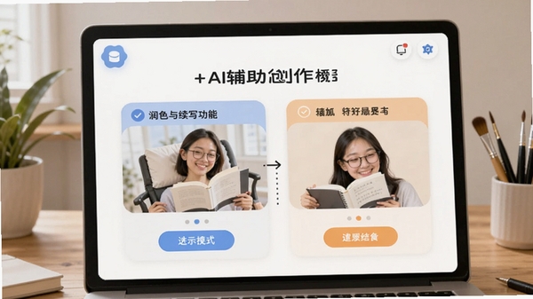 ��+AI�����������棬չʾ��ɫ����д���ܣ������Ѻ�