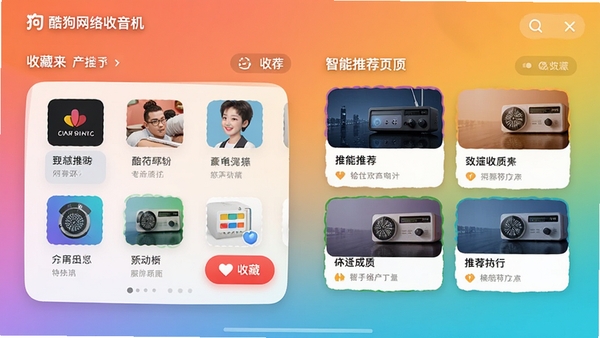 �ṷ�����������ղؼ��������Ƽ�ҳ�棬��ʾ�����ղذ�ť���Ƽ���Ƭ�������Ѻã������䱳��