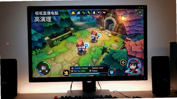 呱呱直播电脑版高清画质演示,播放中的游戏画面细节丰富,色彩鲜艳