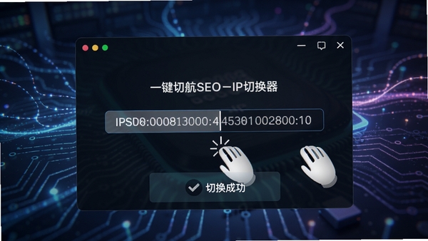 չʾ�캽SEO-IP�л�����һ���л������������������IP��ַ���ٱ仯��������ʾ�л��ɹ���ʾ������Ϊ�Ƽ��еĹ�Ч