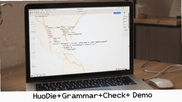 https://via.placeholder.com/800x400?text=HuoDie+Grammar+Check+Demo