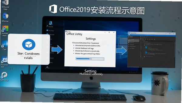 Office 2019 ��װ����ʾ��ͼ��չʾ���������ý��棬����Ϊ��������