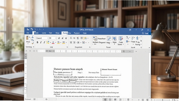 Office 2019 Word �༭���棬��ʾ�ĵ��༭����������������Ϊ�鷿������ͻ�������Ű湦��