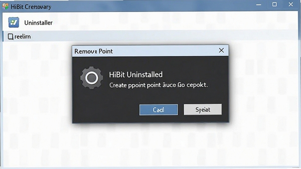 HiBit Uninstaller������ԭ����ʾ���ڽ���