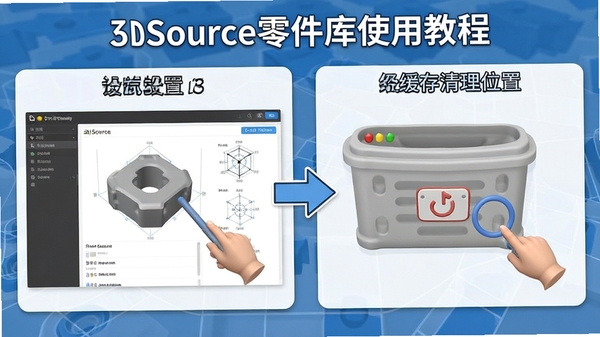 3DSource�����ʹ�ý̳�ͼ��չʾ���ý���ͻ�������λ�ã���������