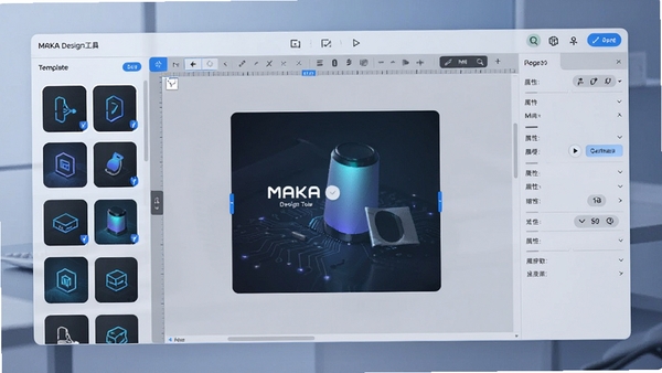 MAKA��ƹ��ߵ�������չʾ�����ģ���б����м仭���༭�����Ҳ�������壬���������¼�࣬�Ƽ���ʮ��