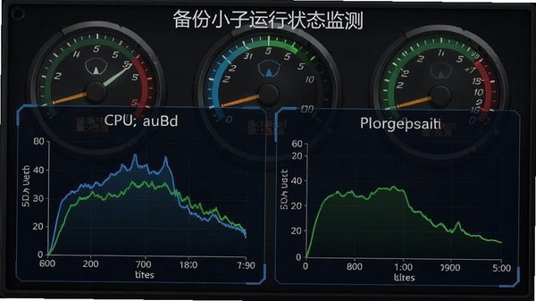 ����С������״̬���ͼ��չʾCPU���ڴ�ռ�����ߣ�����Ϊ�Ǳ��̷��