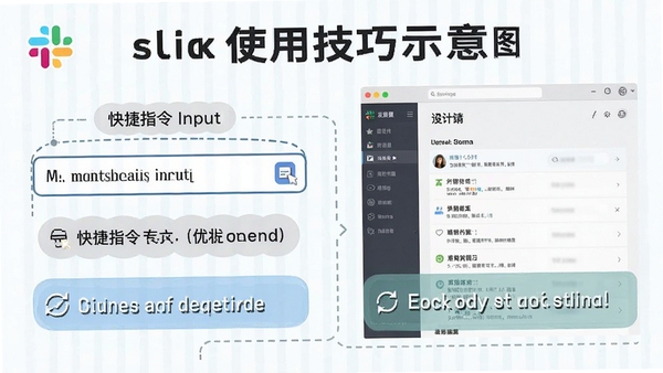 Slackʹ�ü���ʾ��ͼ��չʾ���ָ�����������ý��棬�ṩ�Ż����顣