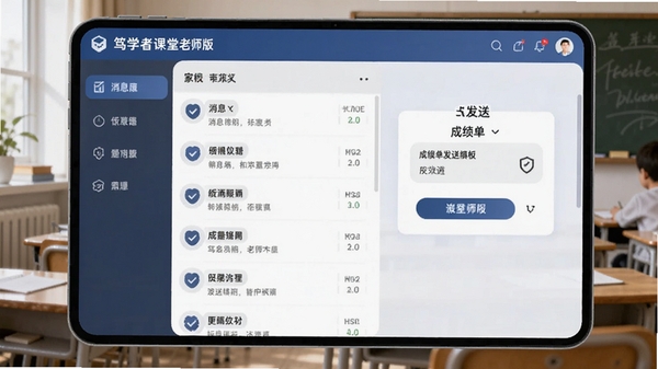 ��ѧ�߿�����ʦ���У��ͨ���棬��ʾ��Ϣ�б���ɼ�������ģ��