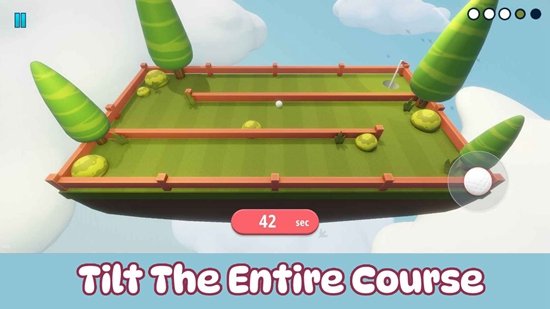 ��б�߶���(Tilt It Golf)��ͼ