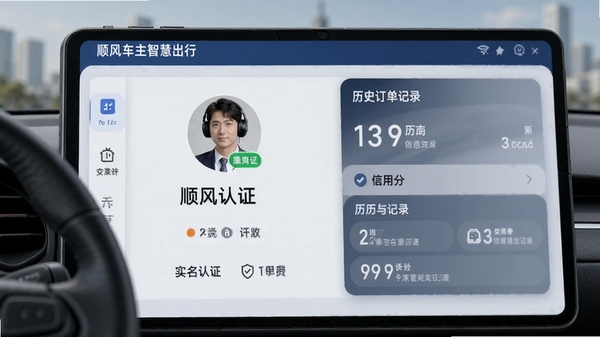 ˳�糵���ǻ۳��г˿���Ϣ������棬��ʾ�˿�ͷ��ʵ����֤��ʶ�����÷ּ���ʷ������¼�����氲ȫ�ɿ�