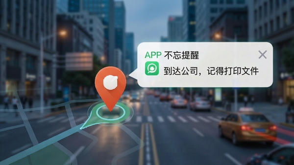 һ�ŵ�ͼ����ʾ��ͼ����ͼ����һ����ǵ㣬�Աߵ���һ�����������ѡ�APP������֪ͨ���ݣ�������д�š����﹫˾���ǵô�ӡ�ļ�����������ģ���ĳ��нֵ���ͻ������Χ�����ѵ����ܻ��ͳ����С�