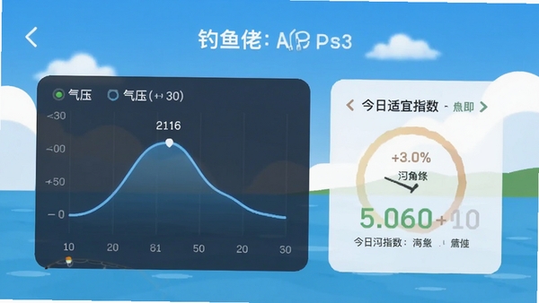 ������APP�ĵ���ָ�����棬��ʾ��ѹ���ߺͽ�������ָ��������Ϊ��������µ�ˮ�棬����ƽ�����