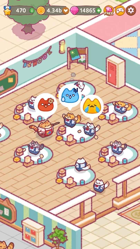 猫咪学校免费版(CatSchool)截图3
