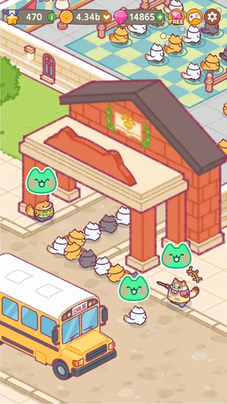 猫咪学校免费版(CatSchool)截图4