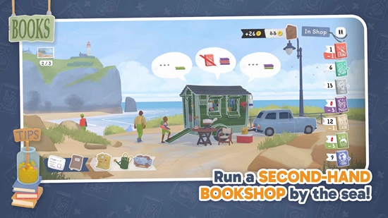 Tiny Bookshop小小书店无限金币截图