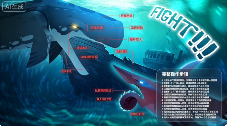 巨齿鲨之颚海洋巨兽之战手游 巨齿鲨之颚海洋巨兽之战手游
