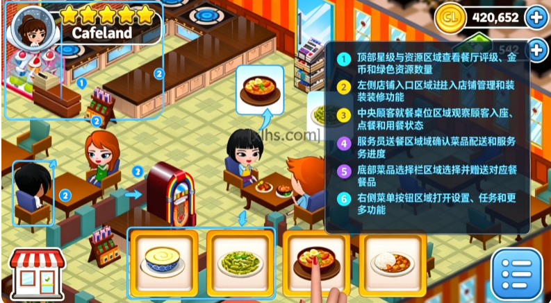 Cafeland�������޽�Ұ�