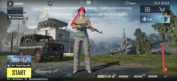 BETA PUBG MOBILE���ʷ��������ͼ
